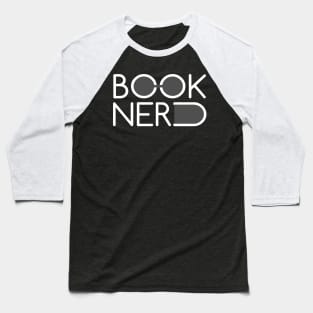 Book Nerd - Book Lover Baseball T-Shirt